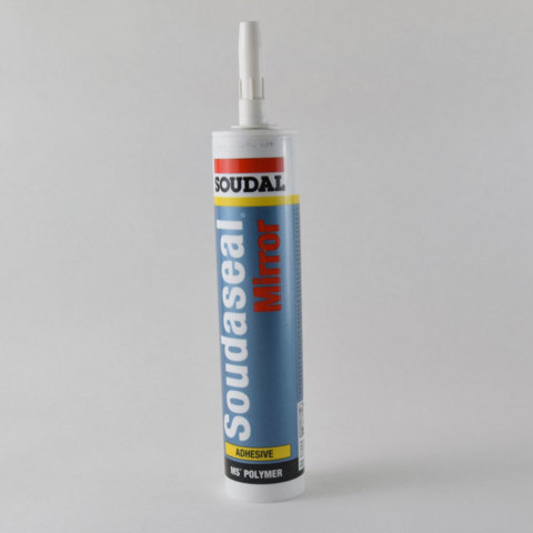 Mastic et silicone Colle miroir pro neutre Soudal ou Den Braven