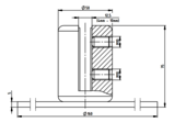 Support et fixation verre et miroir Support autoportant VetroScreen